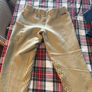 Kerrits Kids Leggings in Tan